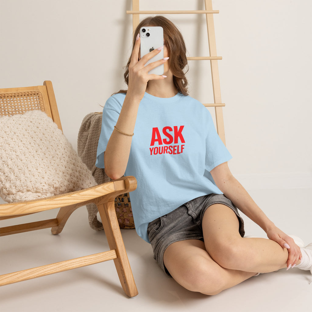 Ask Yourself T-Shirt — "Is God Saying Yes or No?" Inspirational Faith Tee