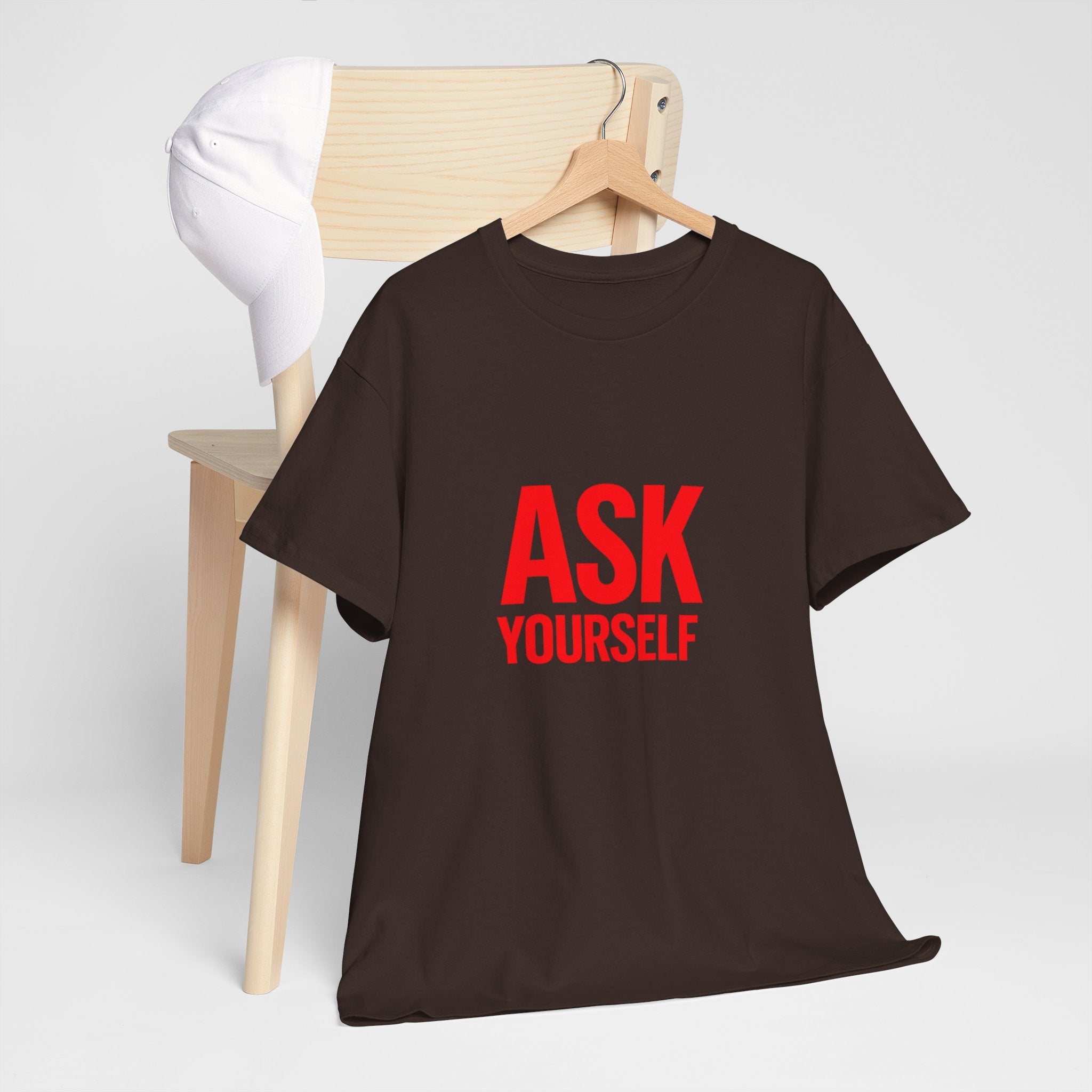 Ask Yourself T-Shirt — "Is God Saying Yes or No?" Inspirational Faith Tee