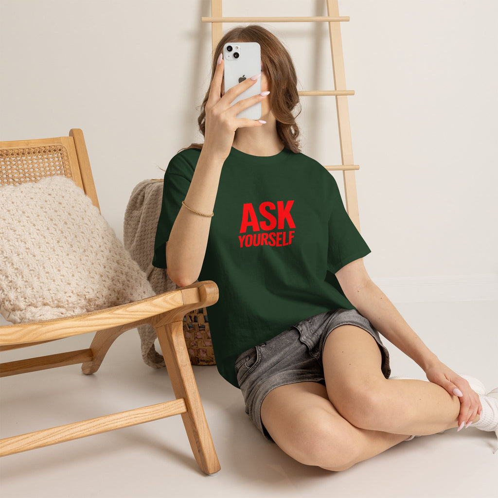 Ask Yourself T-Shirt — "Is God Saying Yes or No?" Inspirational Faith Tee