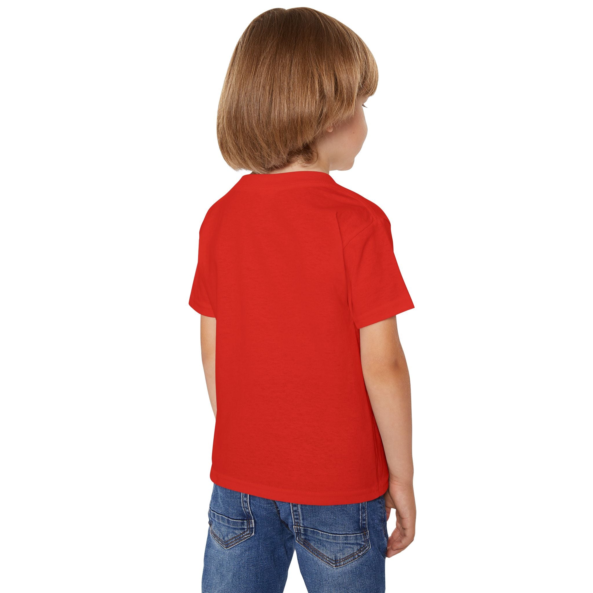 Toddler T‑Shirt — Personalized "B is for Behave" Cartoon Name Tee