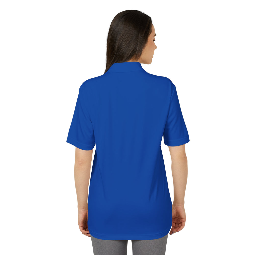 Performance Polo — Small 'RFP' Retro Flag Logo Chest
