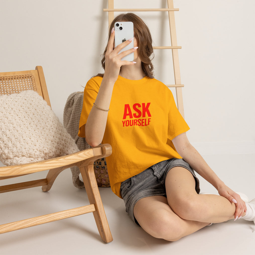Ask Yourself T-Shirt — "Is God Saying Yes or No?" Inspirational Faith Tee