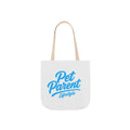Pet Parent Lifestyle Canvas Tote