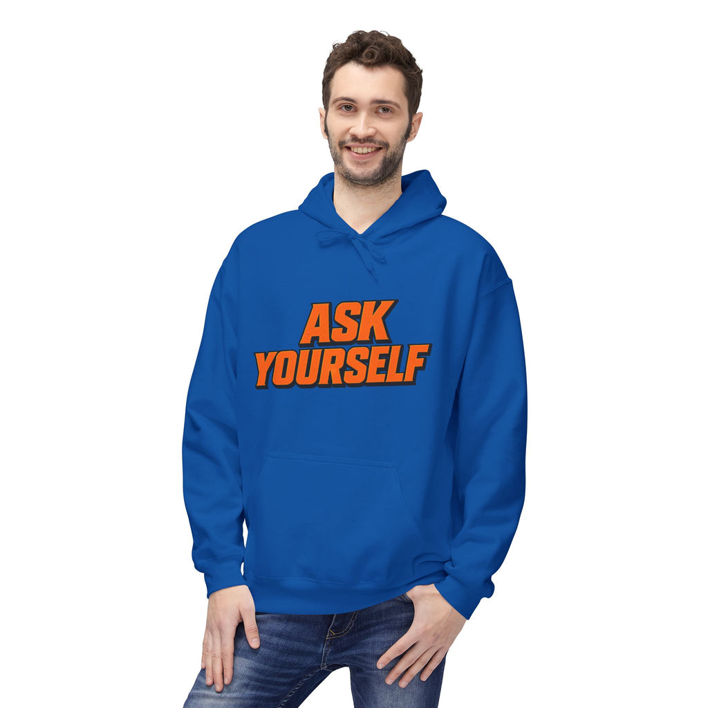 Basketball Hoodie – "Ask Yourself: Are You Built For This?" Motivational Sports Pullover