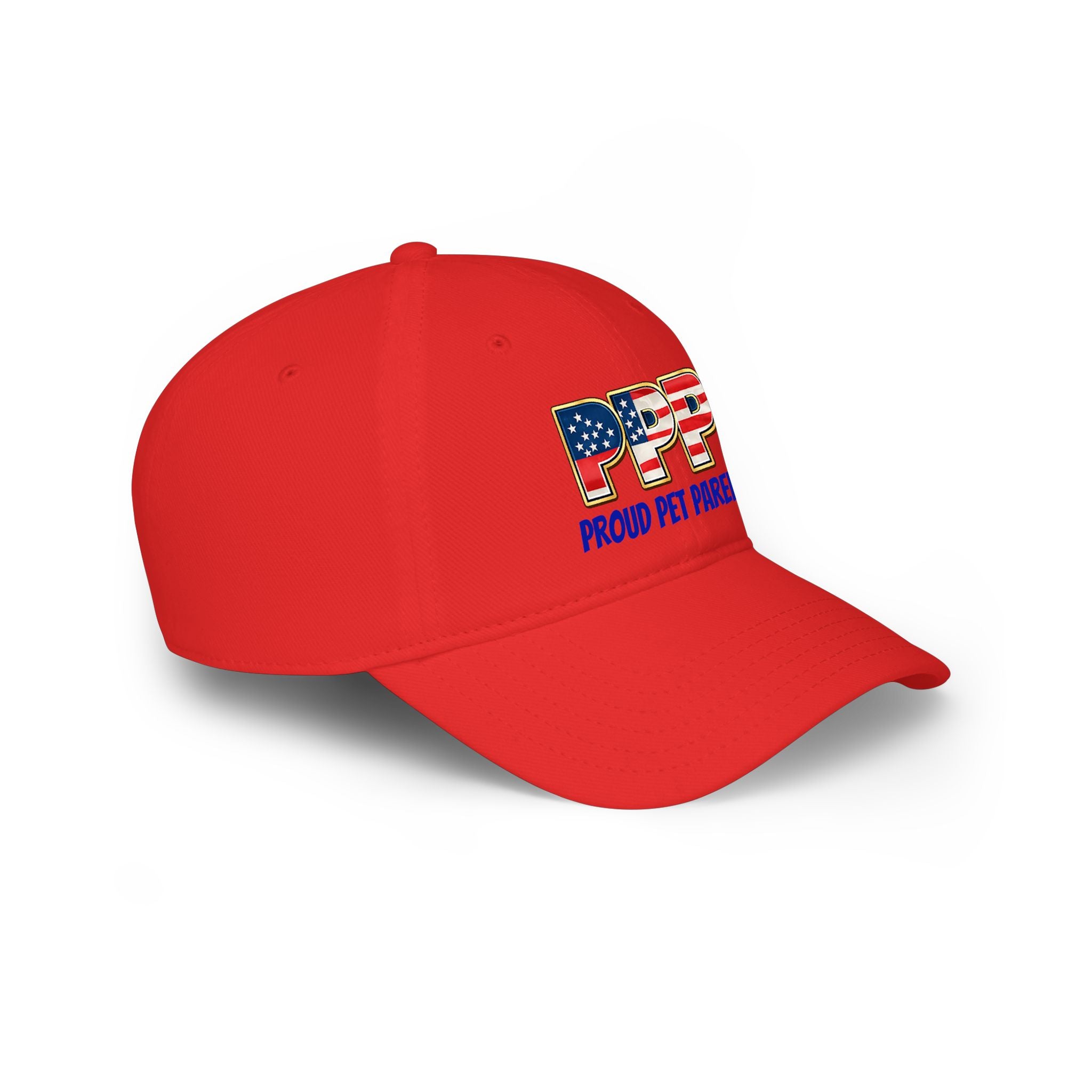 Proud Pet Parent (PPP) American Flag Low-Profile Baseball Cap