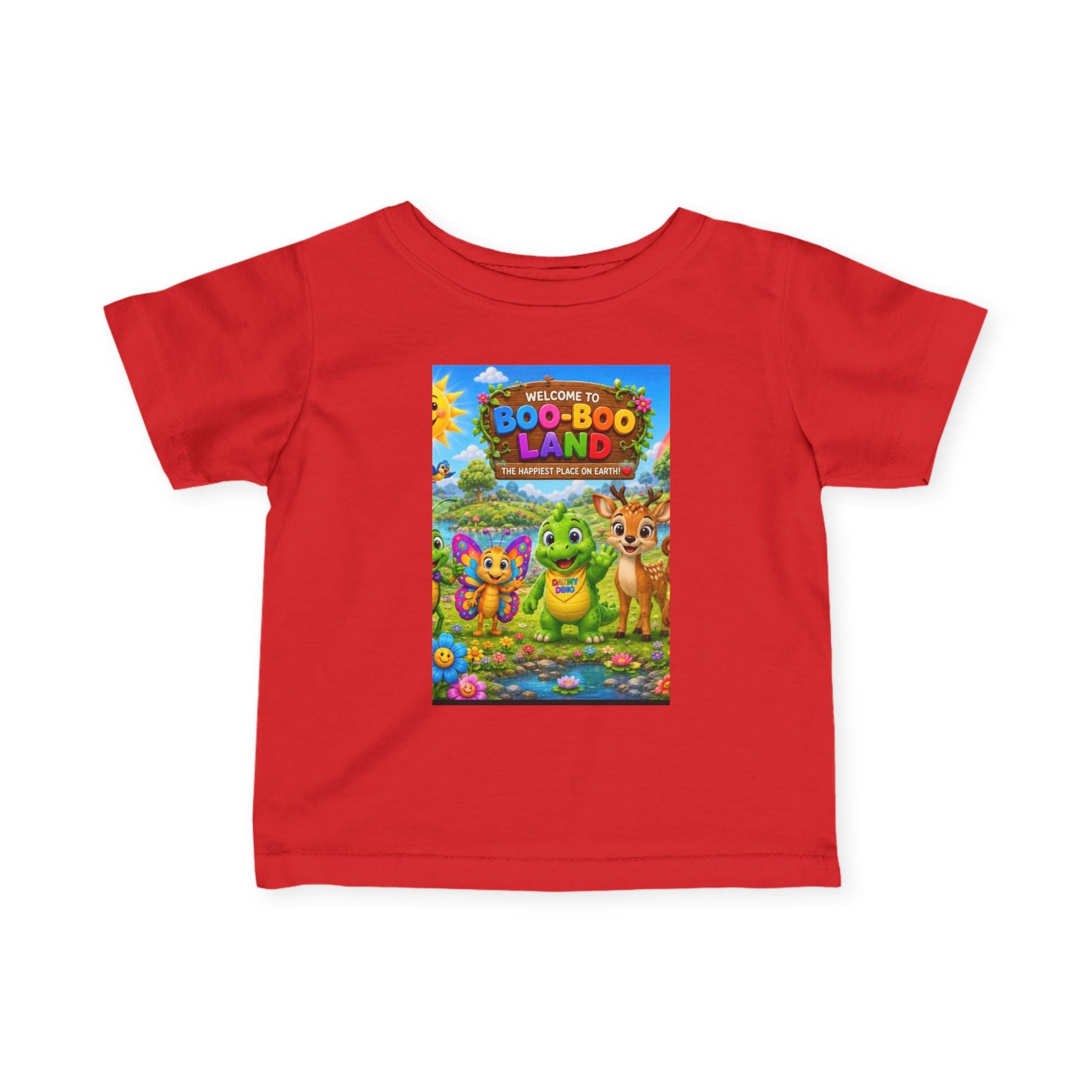 Boo-Boo Land Infant Tee — Cute Woodland Critter Baby Shirt