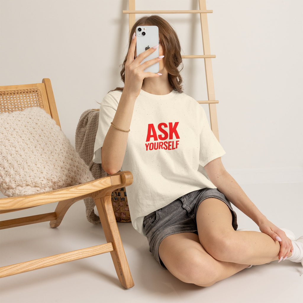 Ask Yourself T-Shirt — "Is God Saying Yes or No?" Inspirational Faith Tee