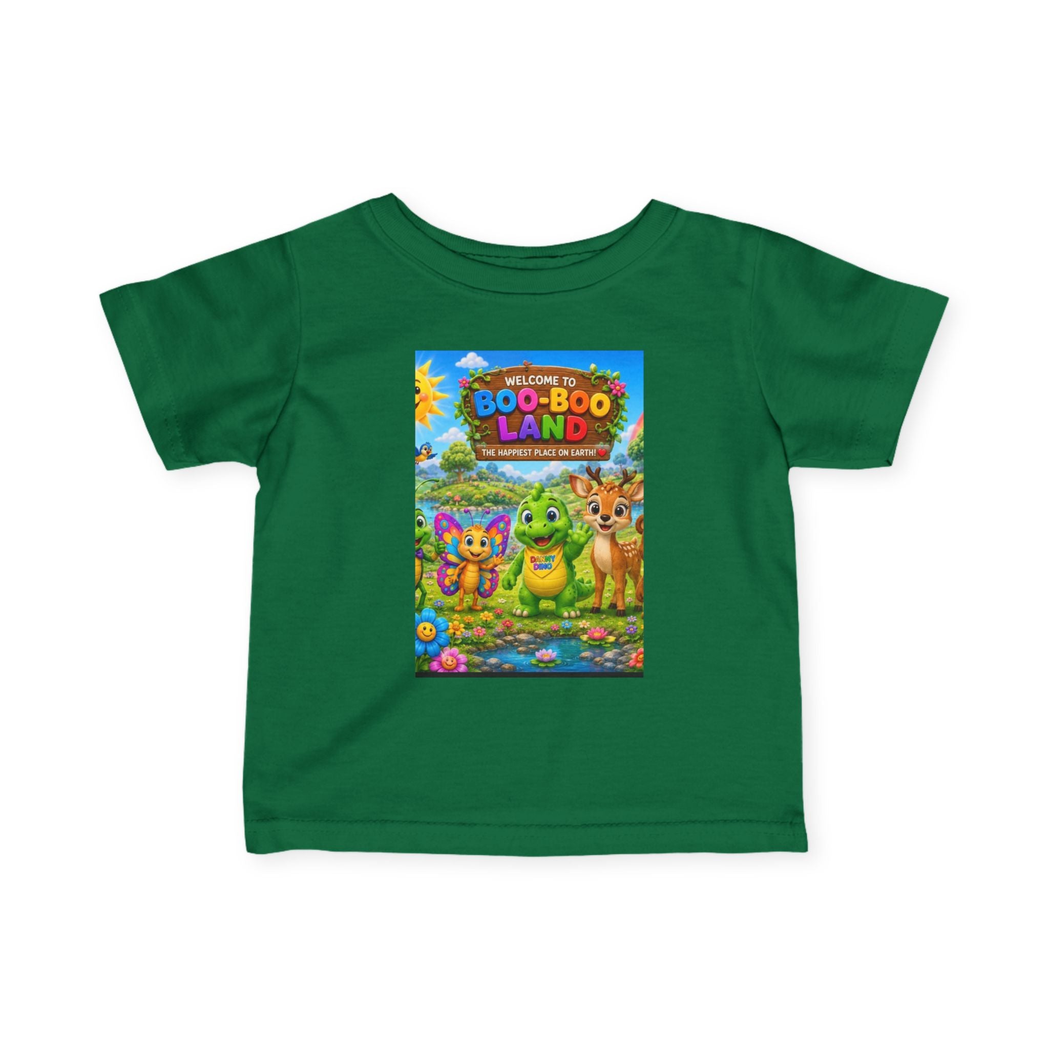 Boo-Boo Land Infant Tee — Cute Woodland Critter Baby Shirt