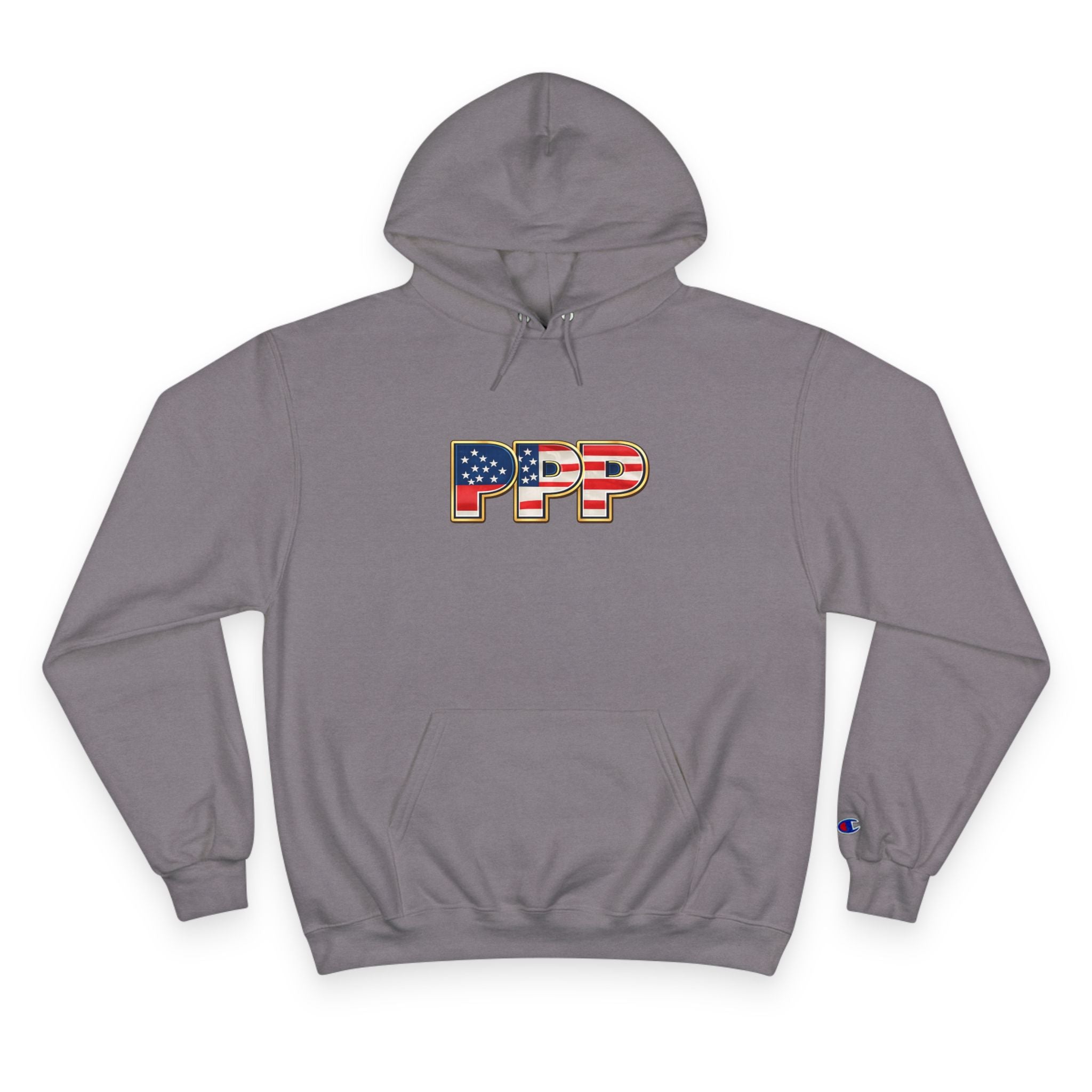 Horse Pet Parent Hoodie — “I’m A Proud Pet Parent” American Flag Logo