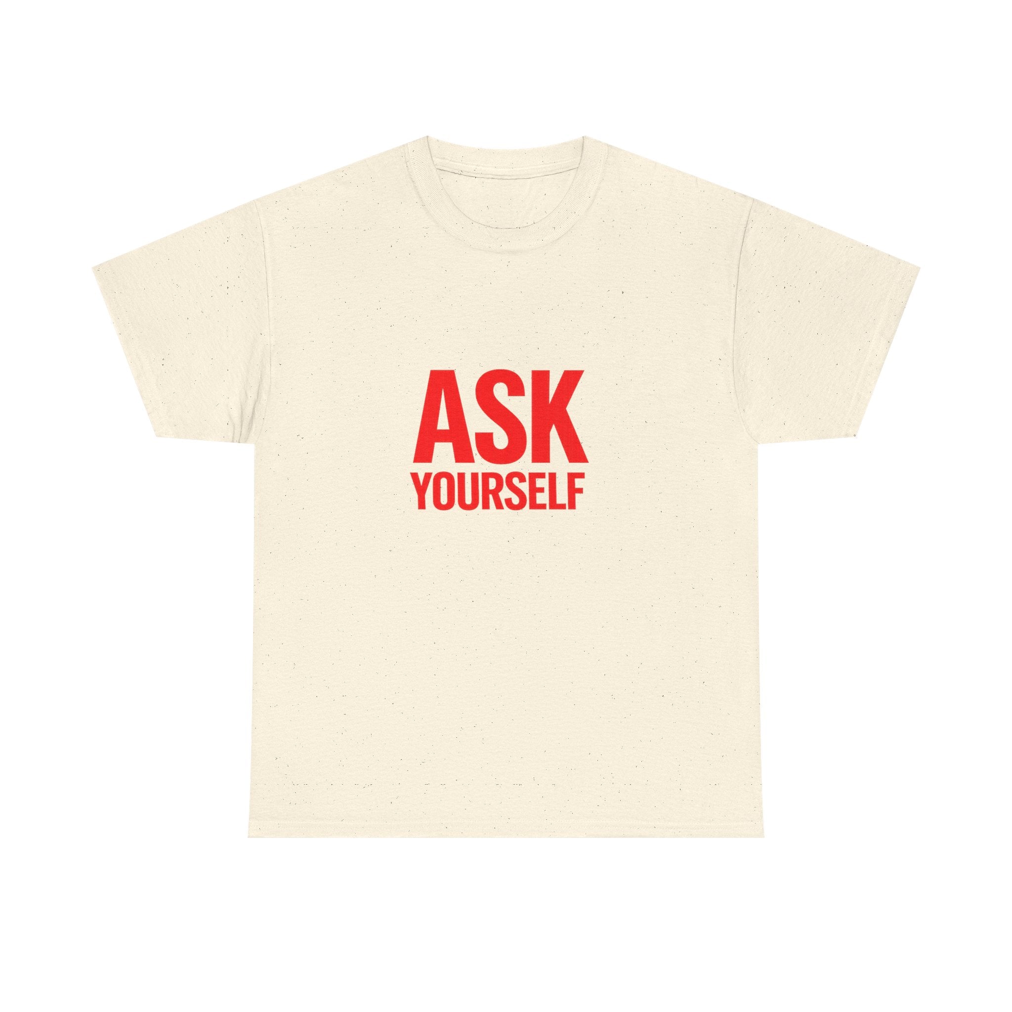 Ask Yourself T-Shirt — "Is God Saying Yes or No?" Inspirational Faith Tee