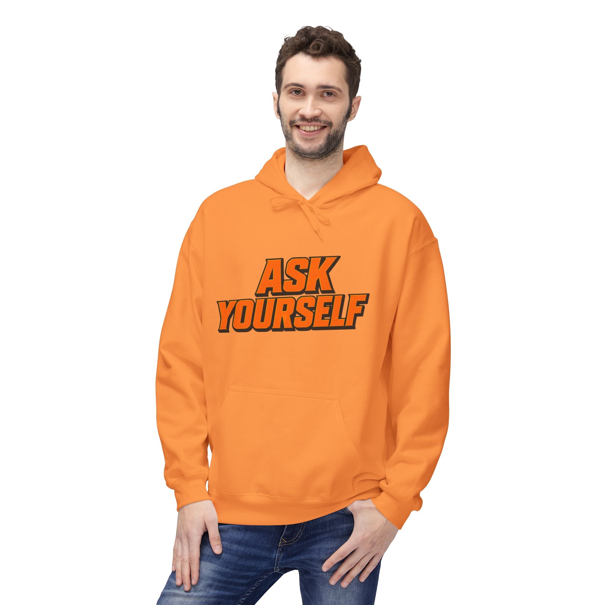 Basketball Hoodie – "Ask Yourself: Are You Built For This?" Motivational Sports Pullover