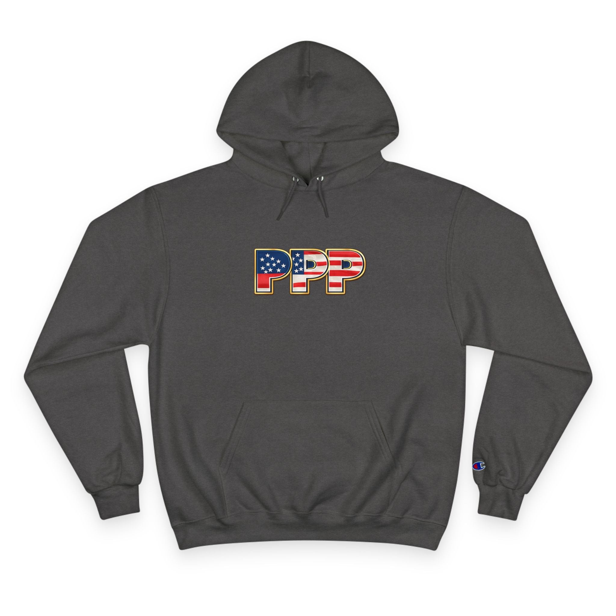 Horse Pet Parent Hoodie — “I’m A Proud Pet Parent” American Flag Logo