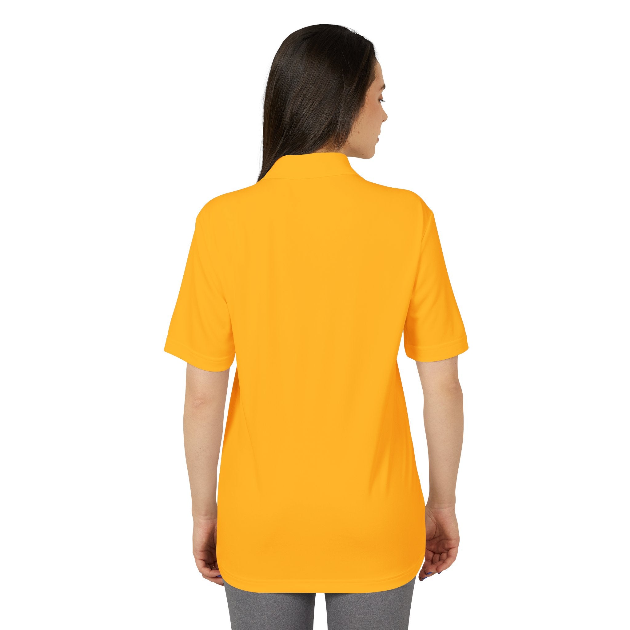 Performance Polo — Small 'RFP' Retro Flag Logo Chest