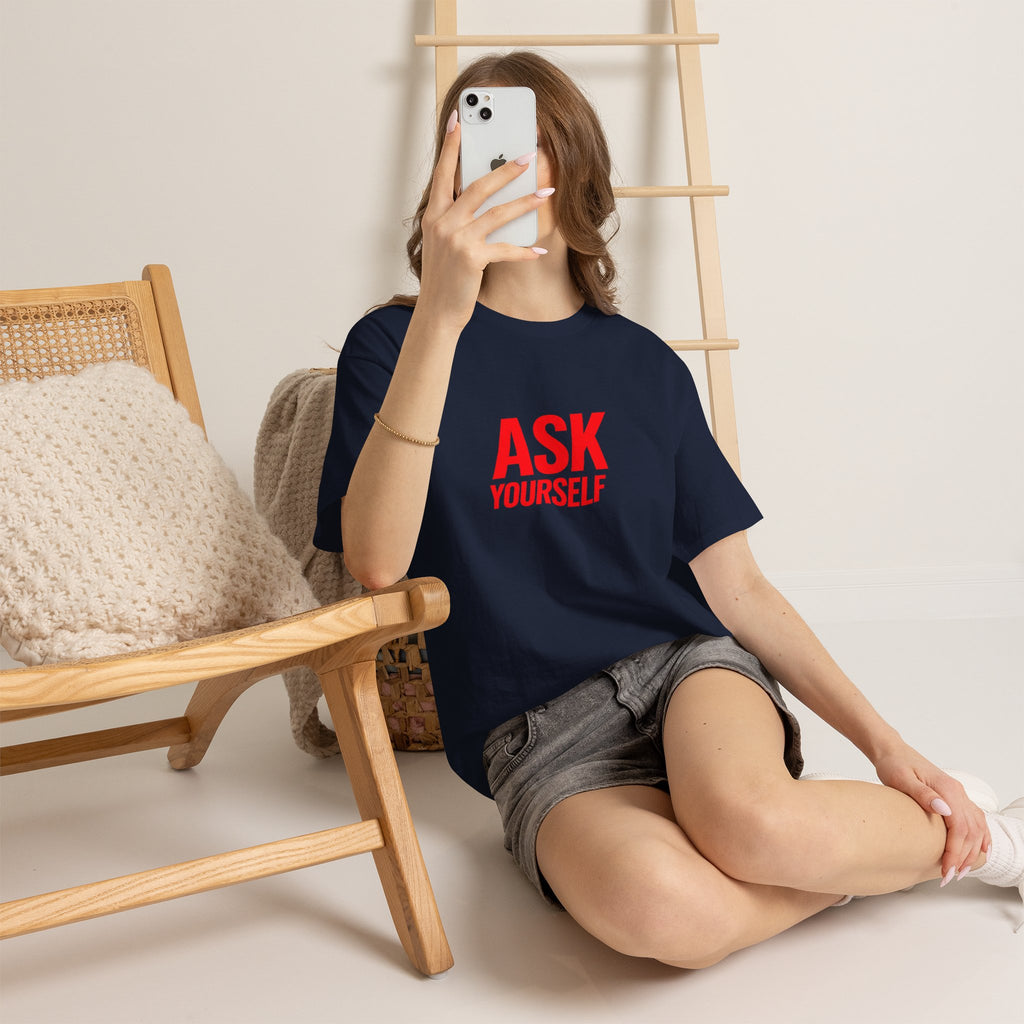 Ask Yourself T-Shirt — "Is God Saying Yes or No?" Inspirational Faith Tee