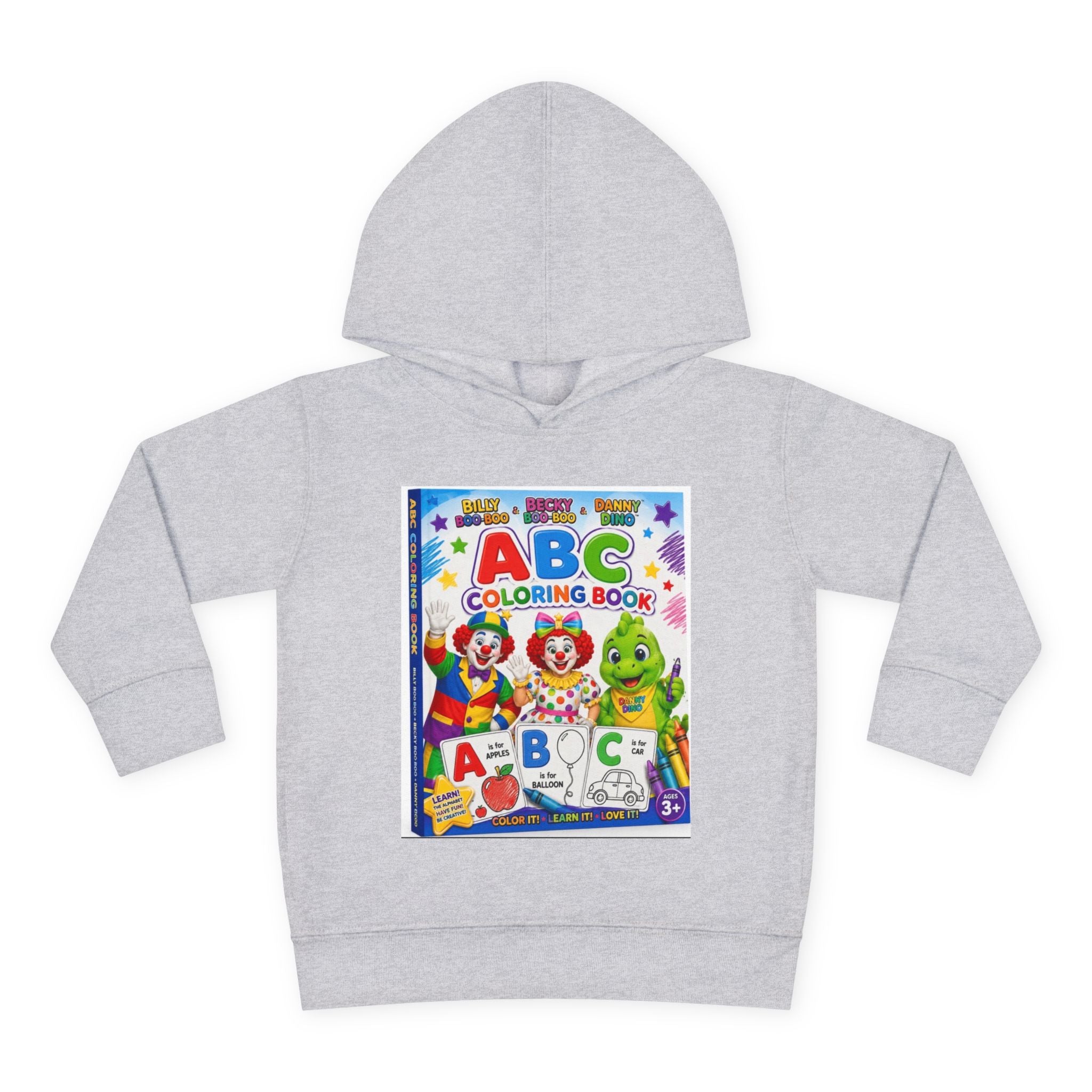 ABC Coloring Book Toddler Hoodie — Cute Educational Pullover for Kids