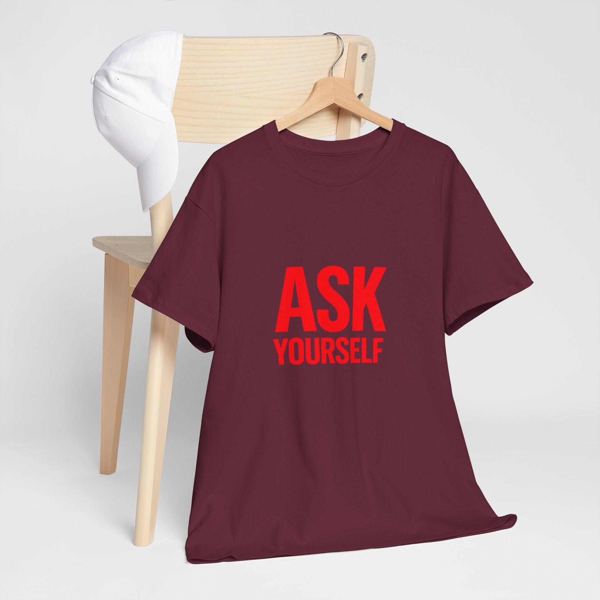 Ask Yourself T-Shirt — "Is God Saying Yes or No?" Inspirational Faith Tee