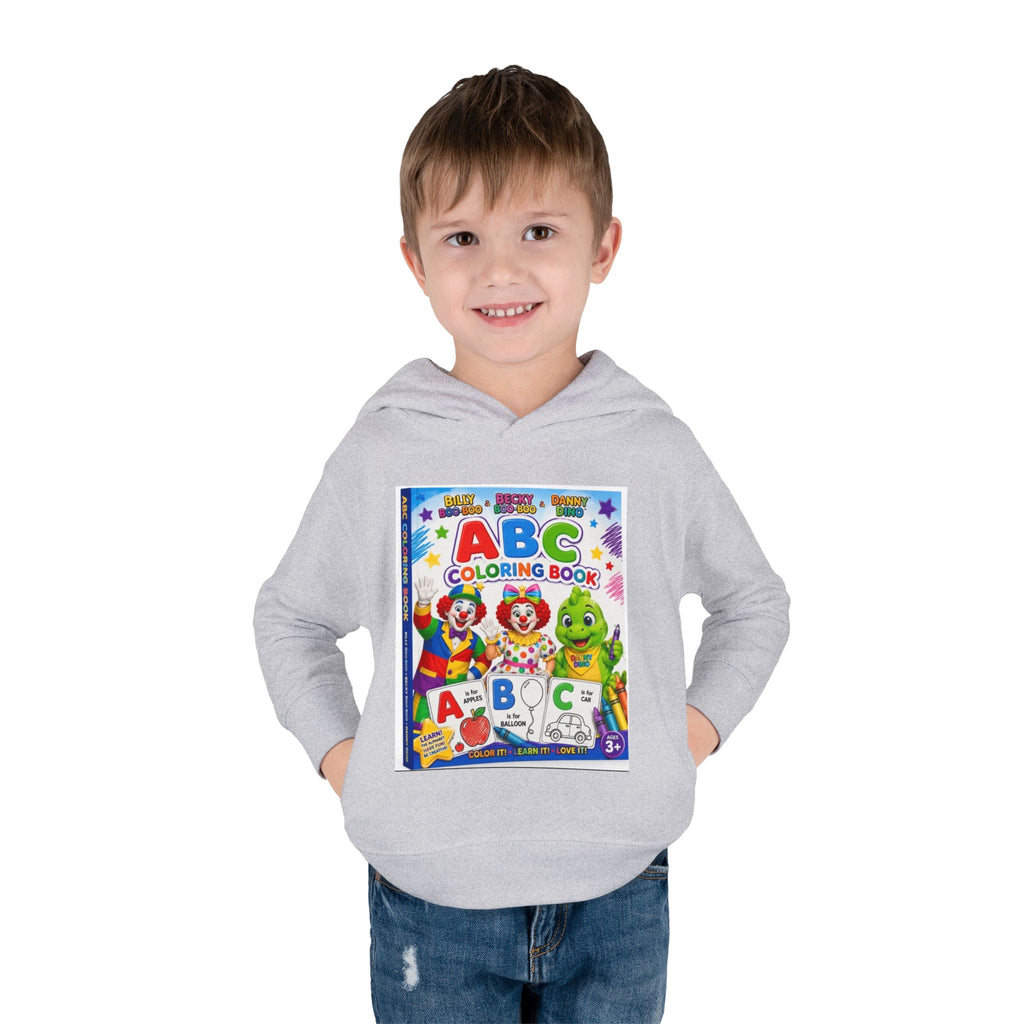 ABC Coloring Book Toddler Hoodie — Cute Educational Pullover for Kids