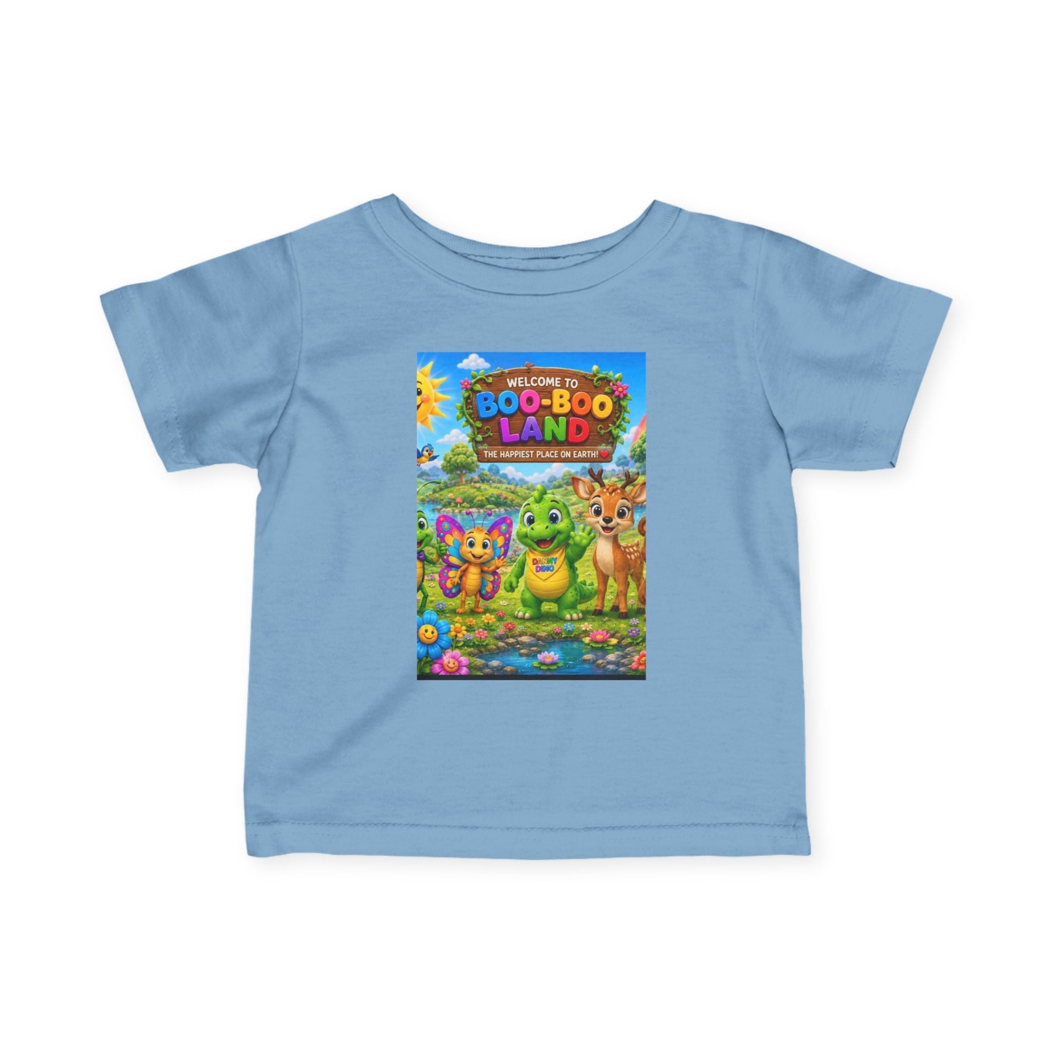 Boo-Boo Land Infant Tee — Cute Woodland Critter Baby Shirt