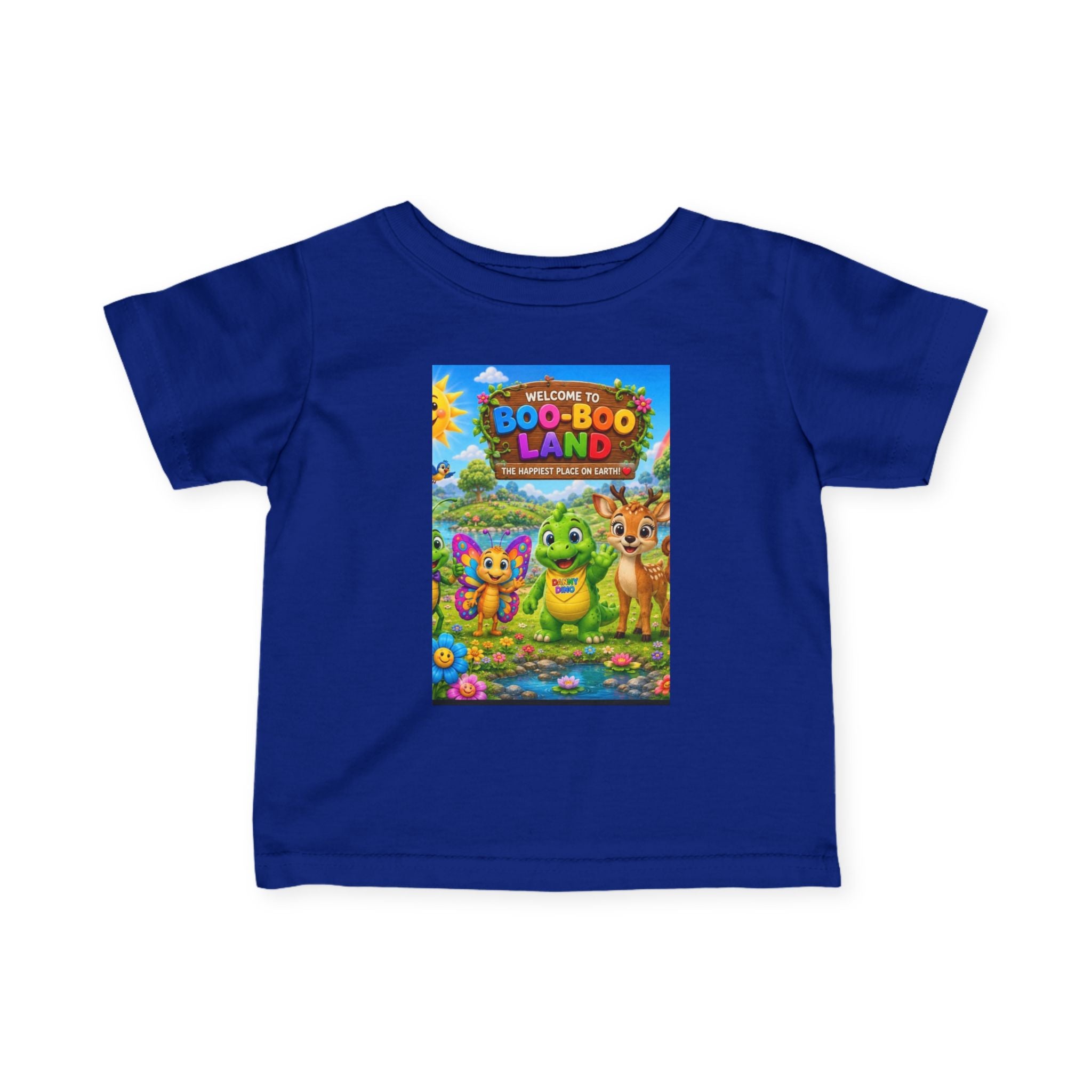Boo-Boo Land Infant Tee — Cute Woodland Critter Baby Shirt