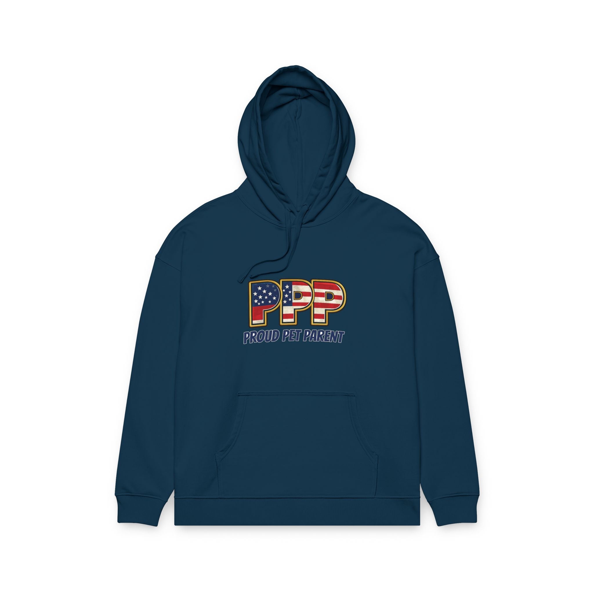 Proud Pet Parent Hoodie — Patriotic PFP American Flag Design