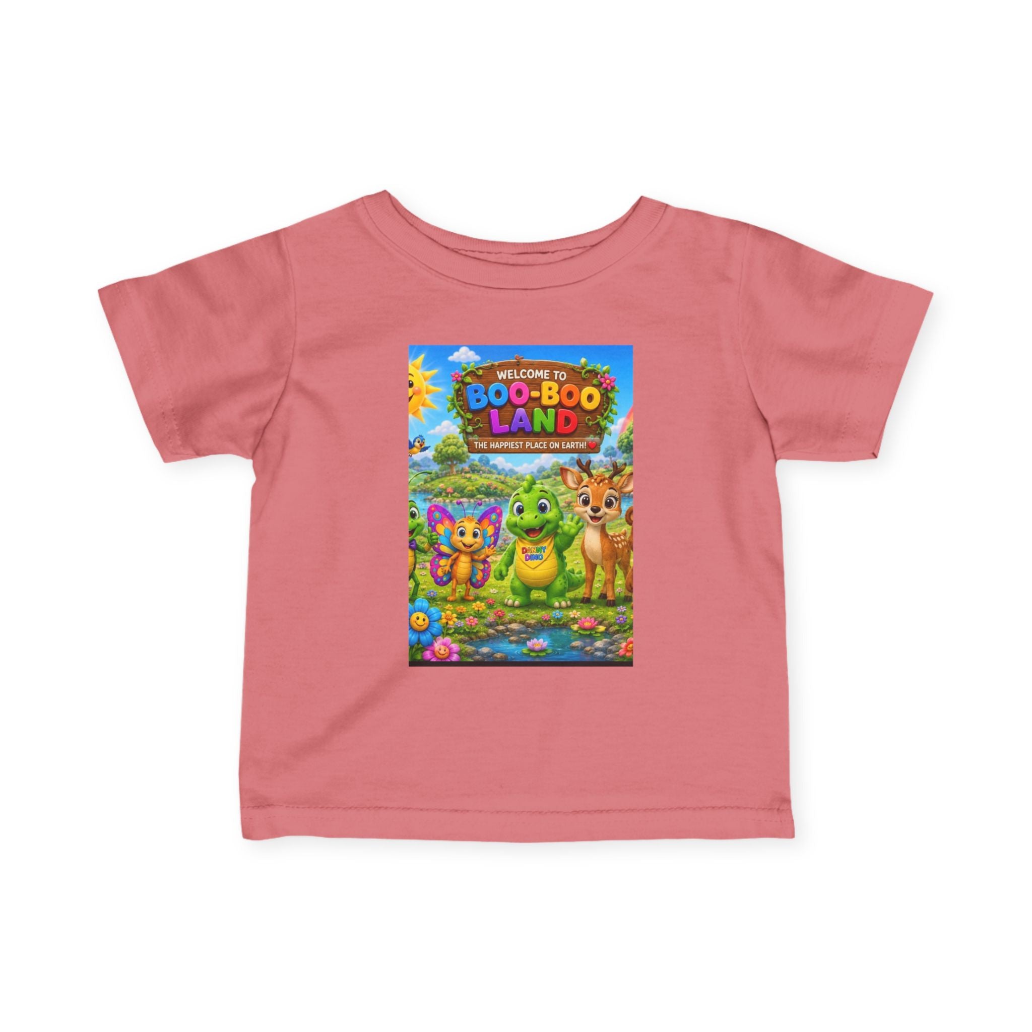 Boo-Boo Land Infant Tee — Cute Woodland Critter Baby Shirt