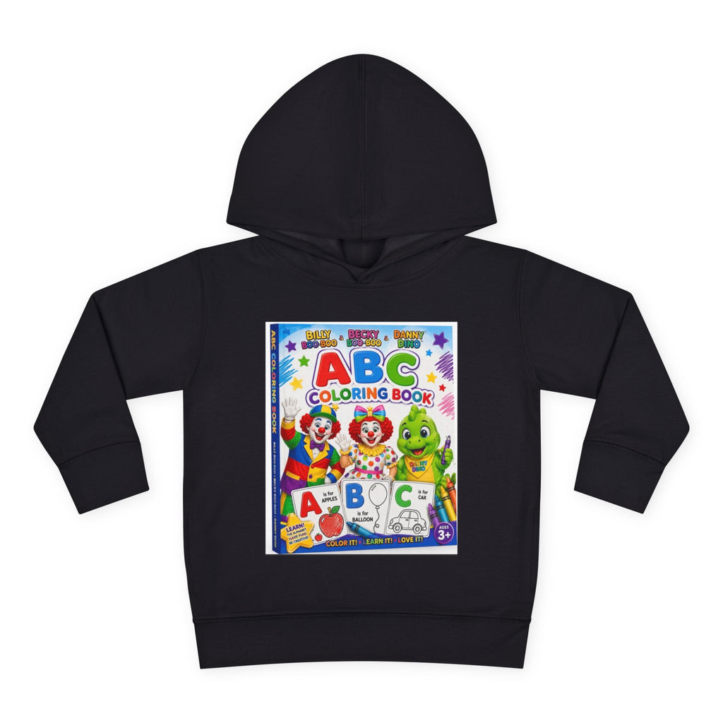 ABC Coloring Book Toddler Hoodie — Cute Educational Pullover for Kids