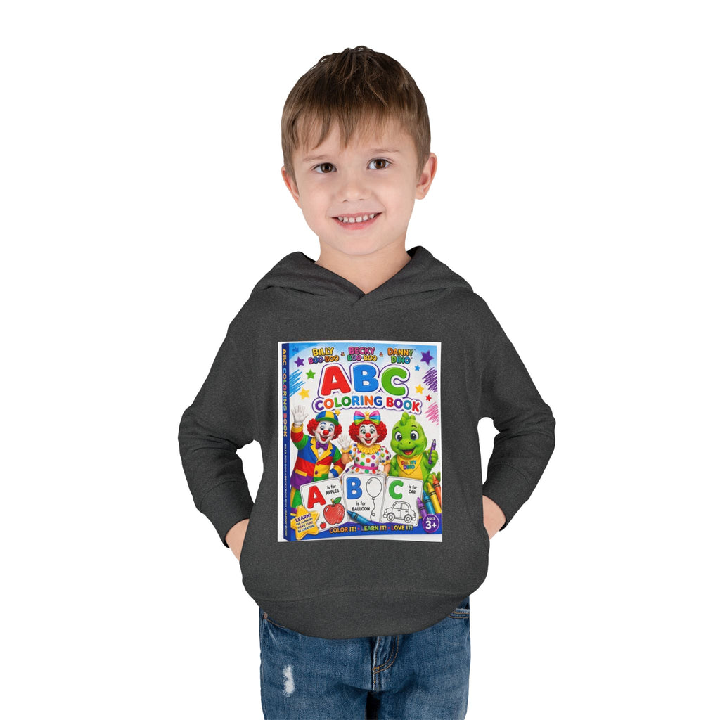 ABC Coloring Book Toddler Hoodie — Cute Educational Pullover for Kids