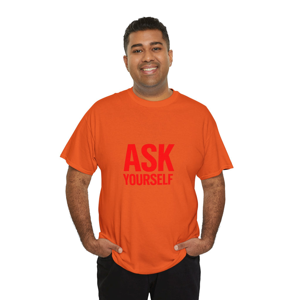 Ask Yourself T-Shirt — "Is God Saying Yes or No?" Inspirational Faith Tee