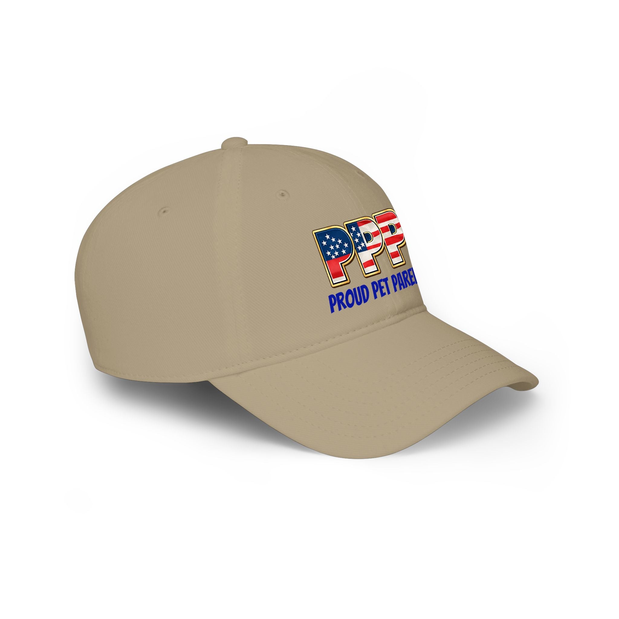 Proud Pet Parent (PPP) American Flag Low-Profile Baseball Cap
