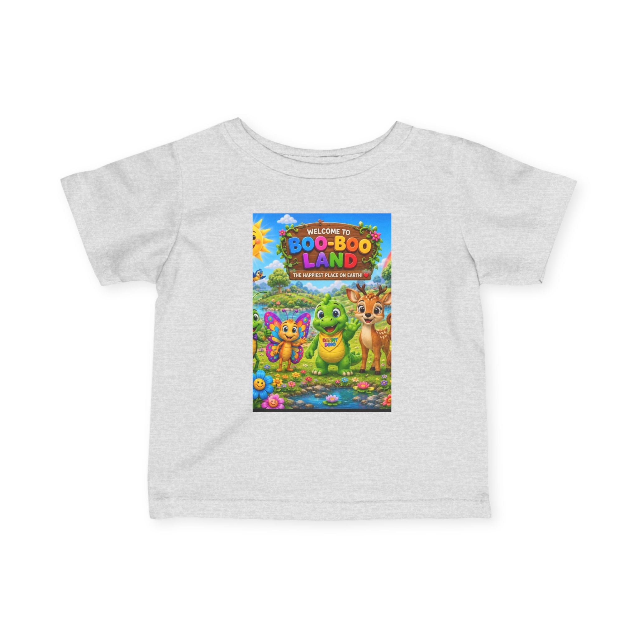 Boo-Boo Land Infant Tee — Cute Woodland Critter Baby Shirt
