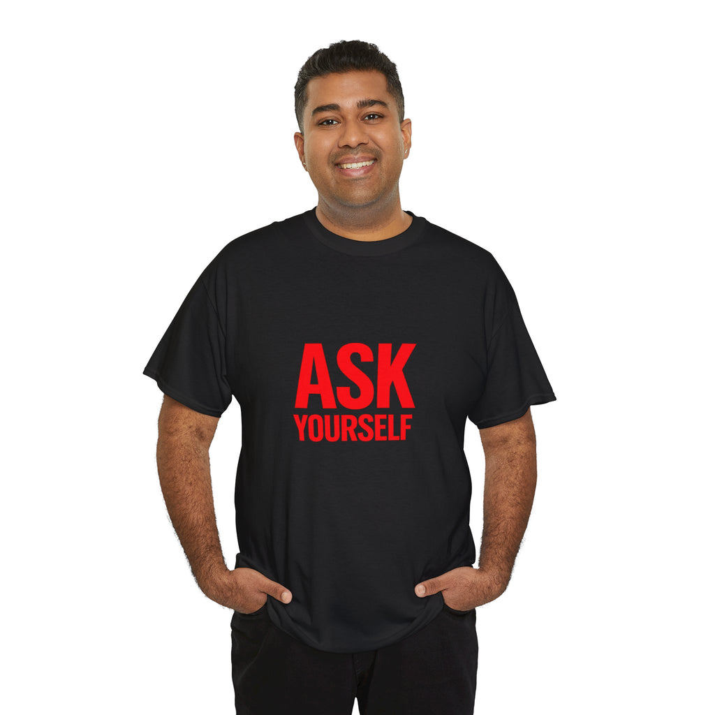 Ask Yourself T-Shirt — "Is God Saying Yes or No?" Inspirational Faith Tee