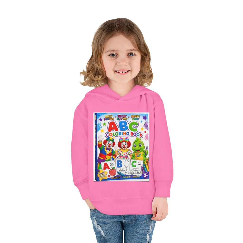 ABC Coloring Book Toddler Hoodie — Cute Educational Pullover for Kids