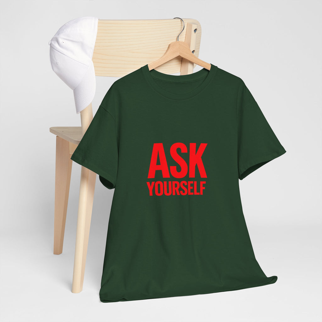 Ask Yourself T-Shirt — "Is God Saying Yes or No?" Inspirational Faith Tee