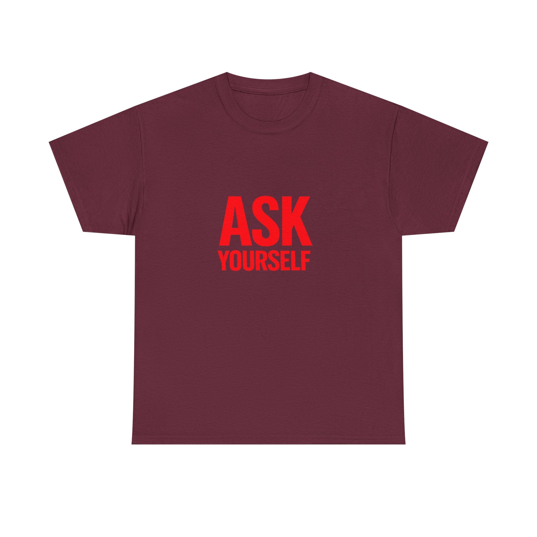 Ask Yourself T-Shirt — "Is God Saying Yes or No?" Inspirational Faith Tee