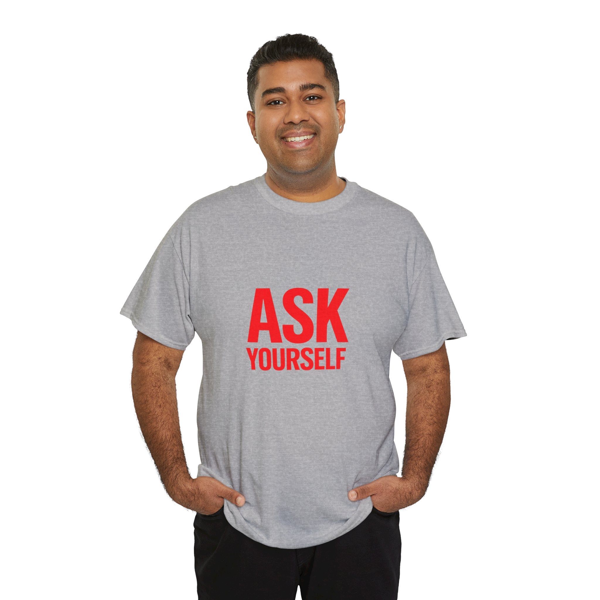 Ask Yourself T-Shirt — "Is God Saying Yes or No?" Inspirational Faith Tee