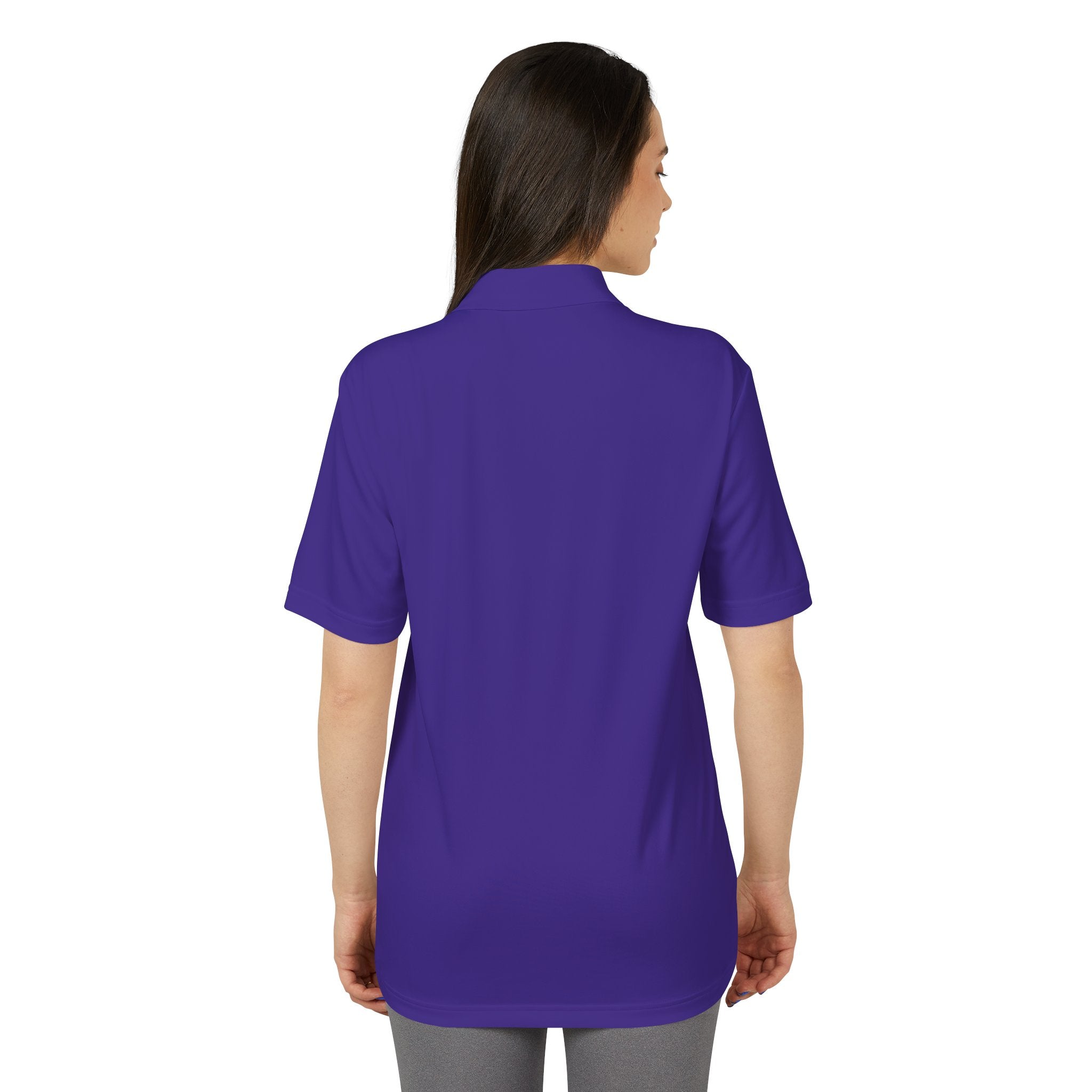 Performance Polo — Small 'RFP' Retro Flag Logo Chest