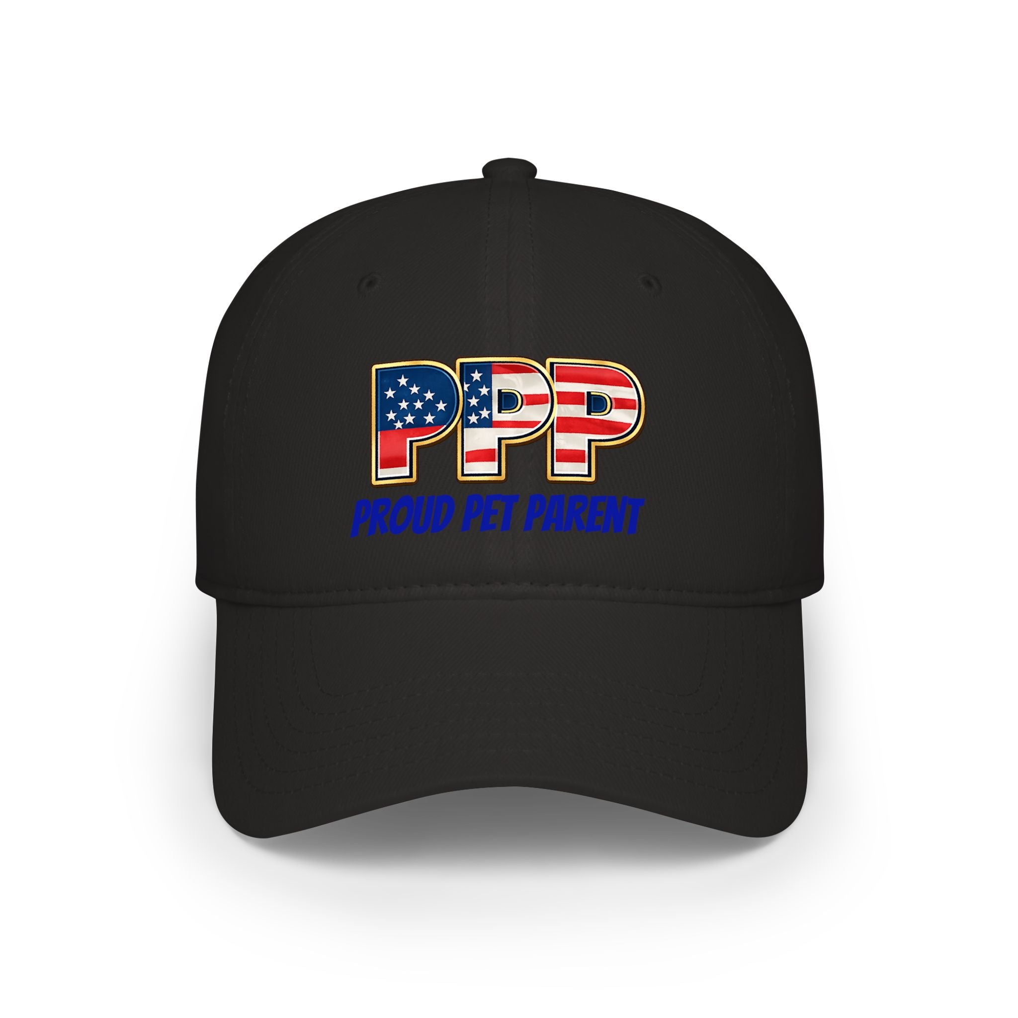 Proud Pet Parent (PPP) American Flag Low-Profile Baseball Cap