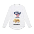 Proud Pet Parent Long Sleeve Shirt — Customizable Pet Name & Photo UV Protection