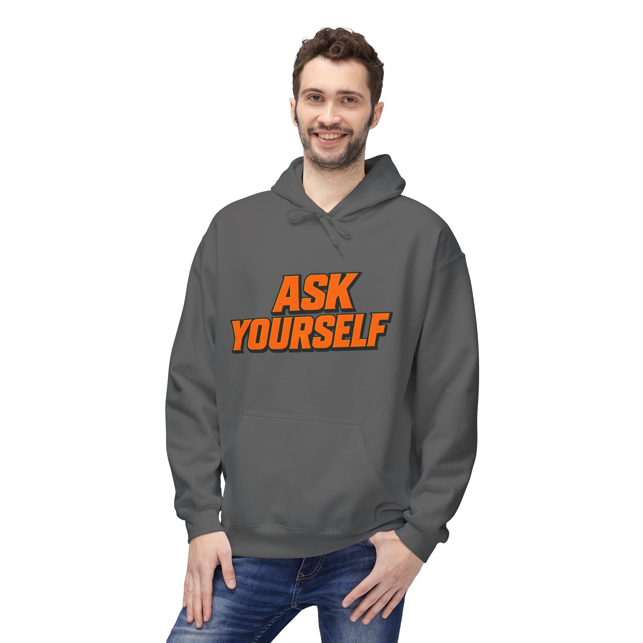 Basketball Hoodie – "Ask Yourself: Are You Built For This?" Motivational Sports Pullover
