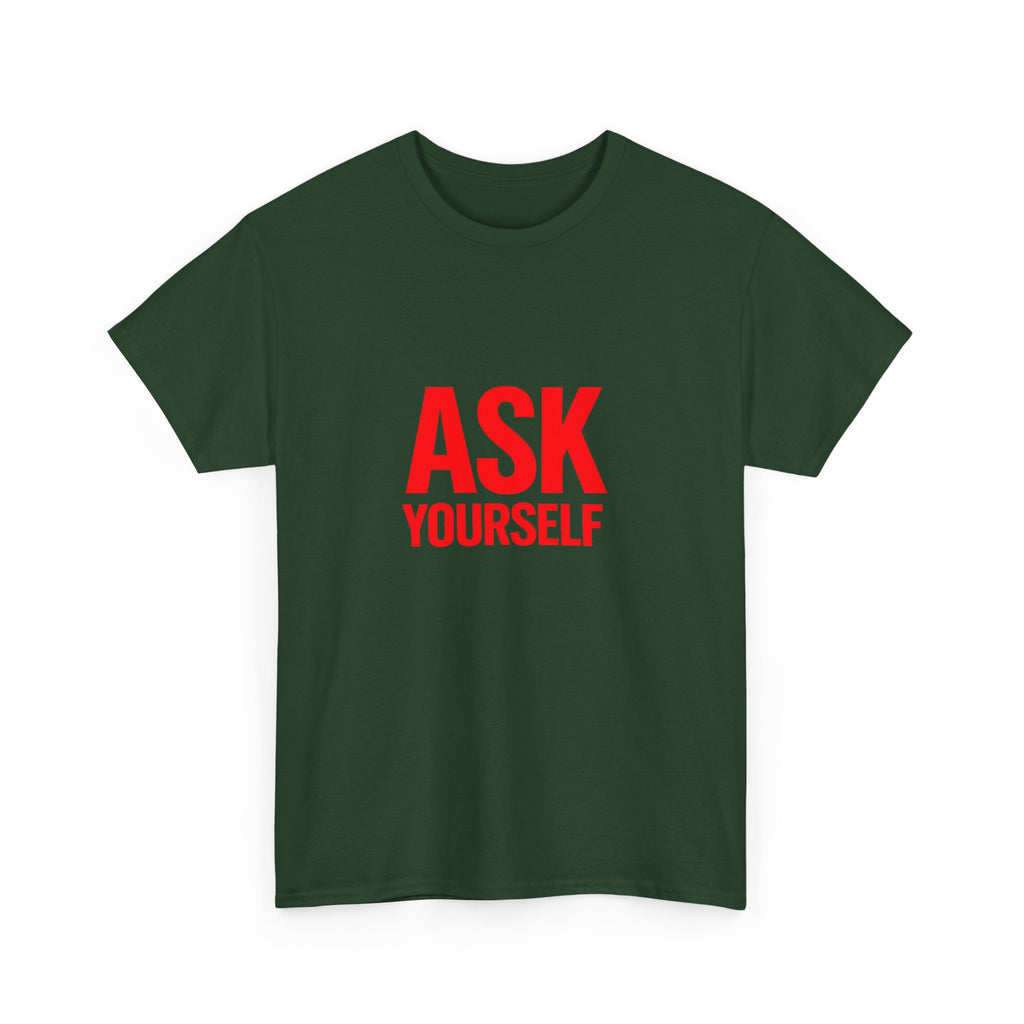 Ask Yourself T-Shirt — "Is God Saying Yes or No?" Inspirational Faith Tee