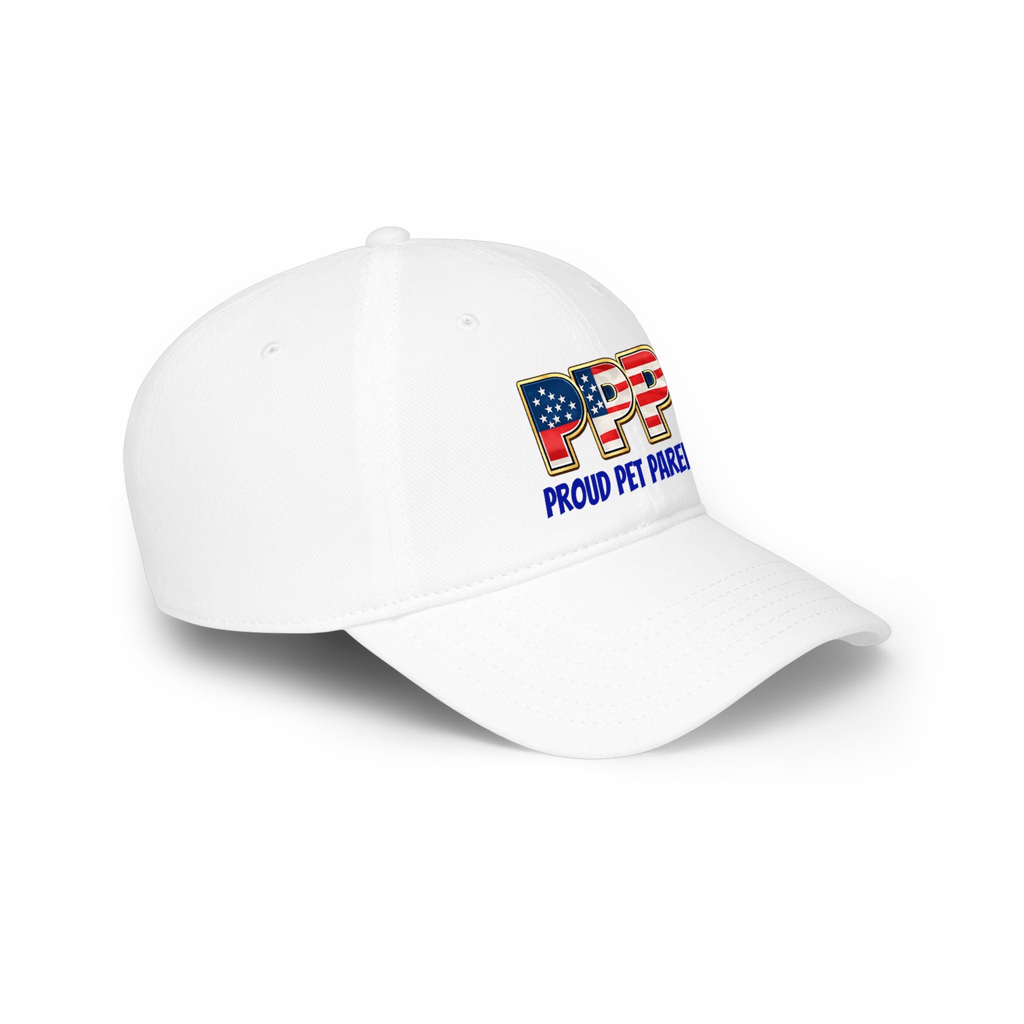 Proud Pet Parent (PPP) American Flag Low-Profile Baseball Cap
