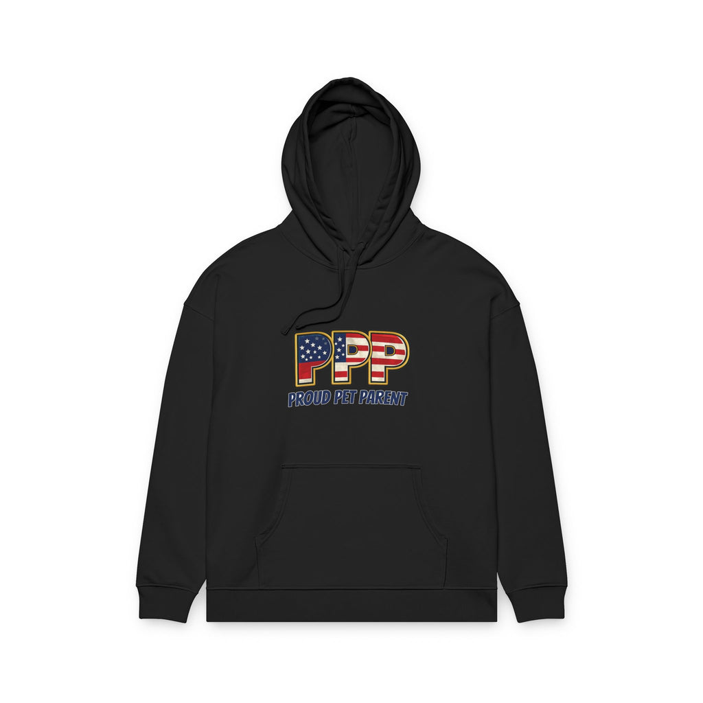 Proud Pet Parent Hoodie — Patriotic PFP American Flag Design