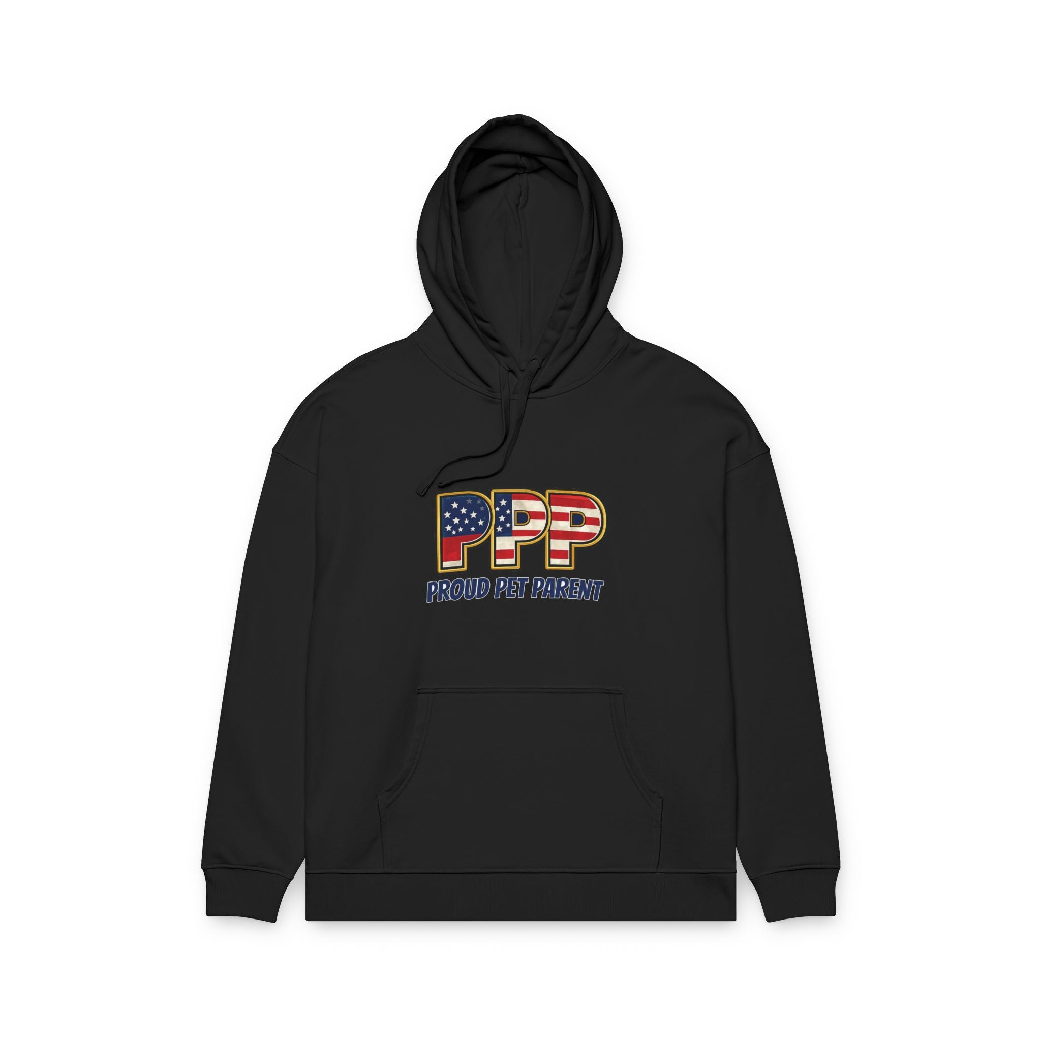 Proud Pet Parent Hoodie — Patriotic PFP American Flag Design