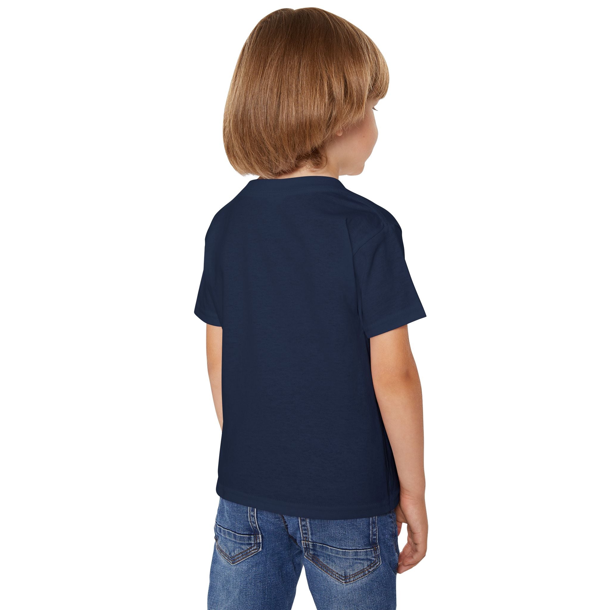 Toddler T‑Shirt — Personalized "B is for Behave" Cartoon Name Tee