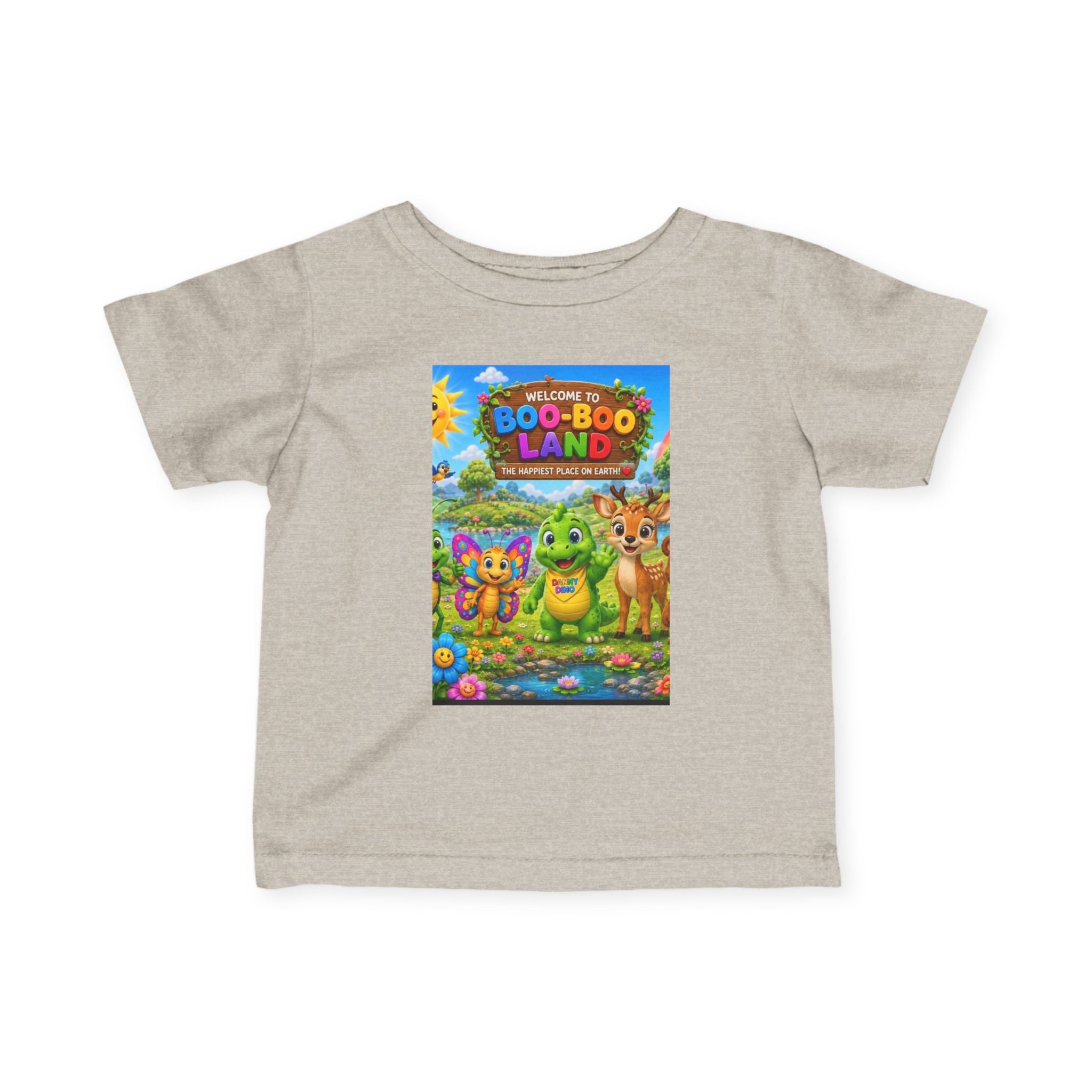 Boo-Boo Land Infant Tee — Cute Woodland Critter Baby Shirt