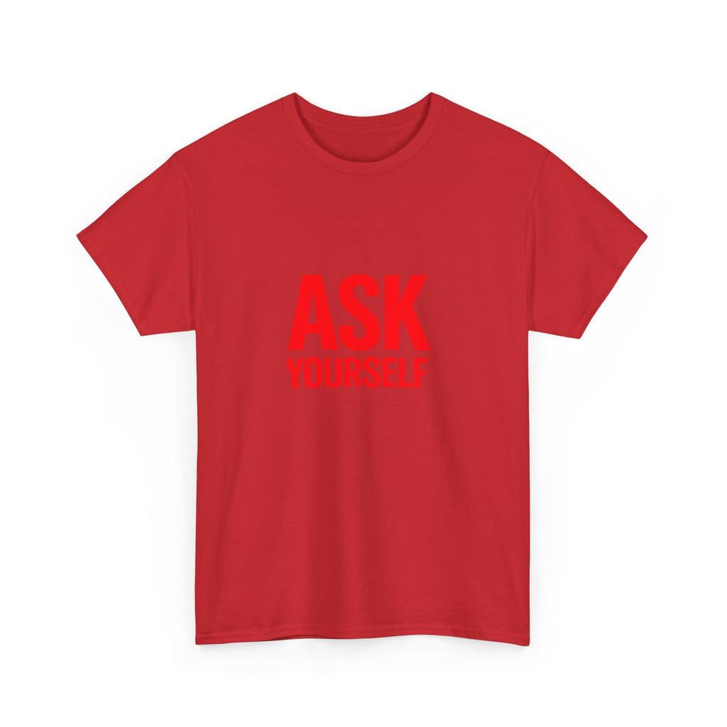 Ask Yourself T-Shirt — "Is God Saying Yes or No?" Inspirational Faith Tee