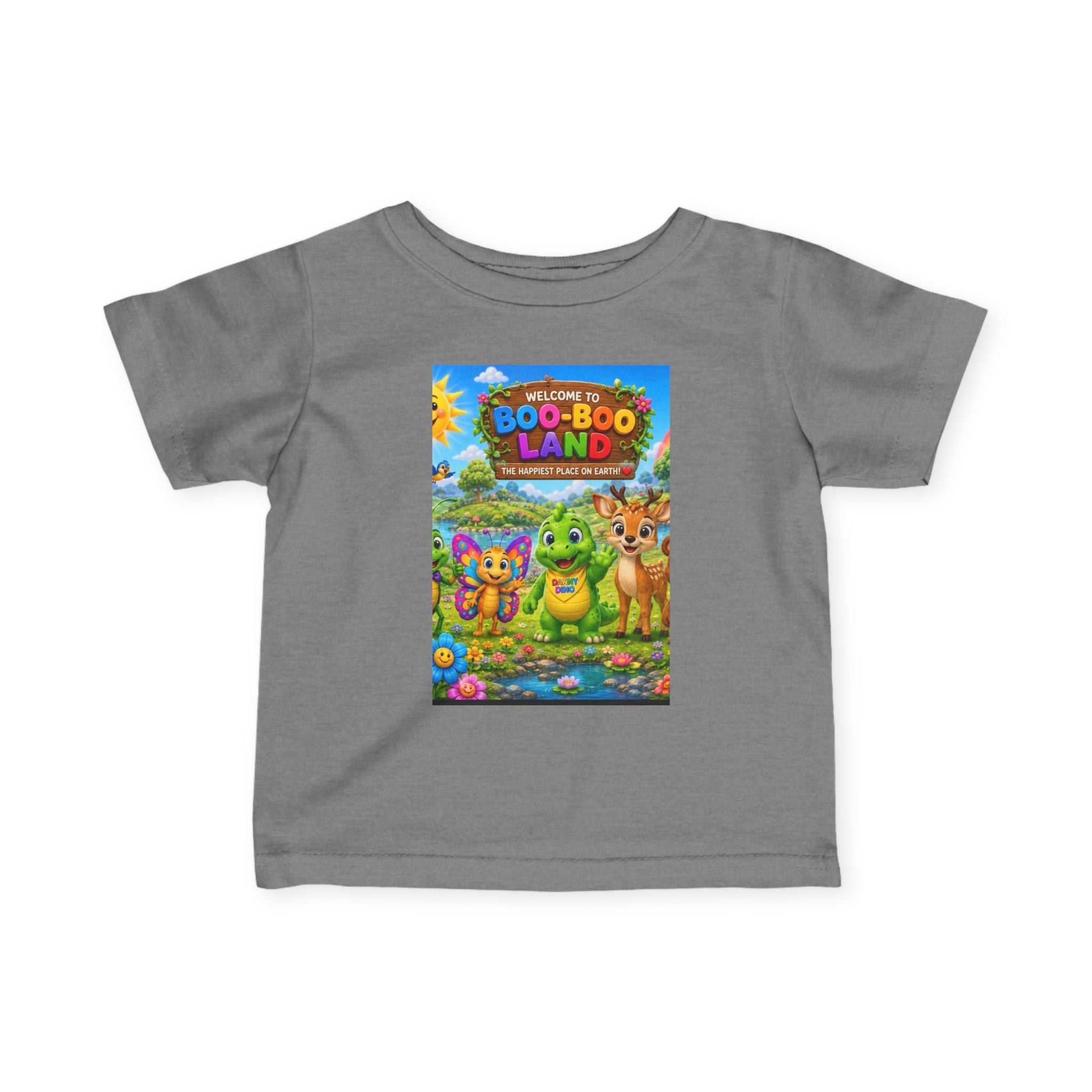 Boo-Boo Land Infant Tee — Cute Woodland Critter Baby Shirt