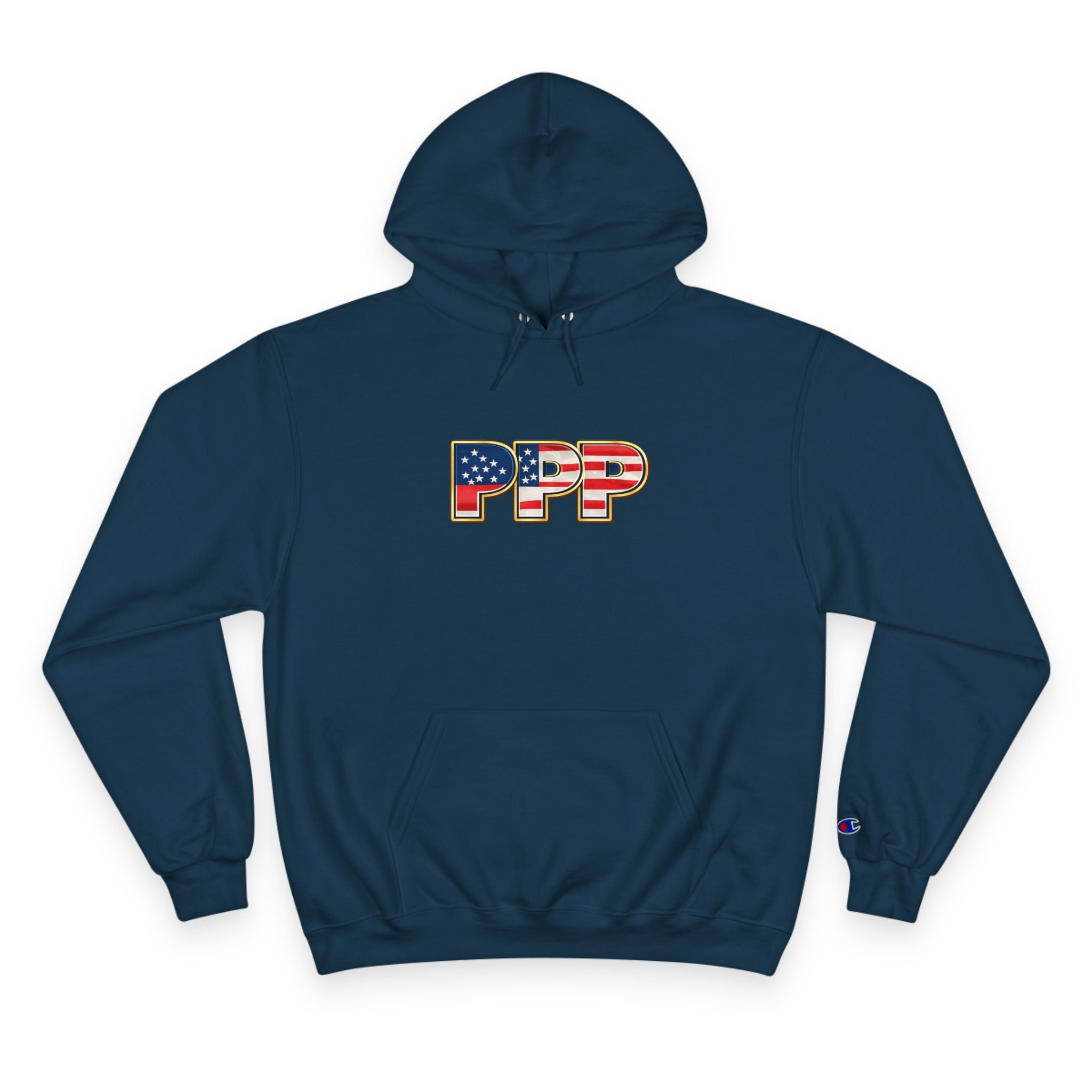 Horse Pet Parent Hoodie — “I’m A Proud Pet Parent” American Flag Logo