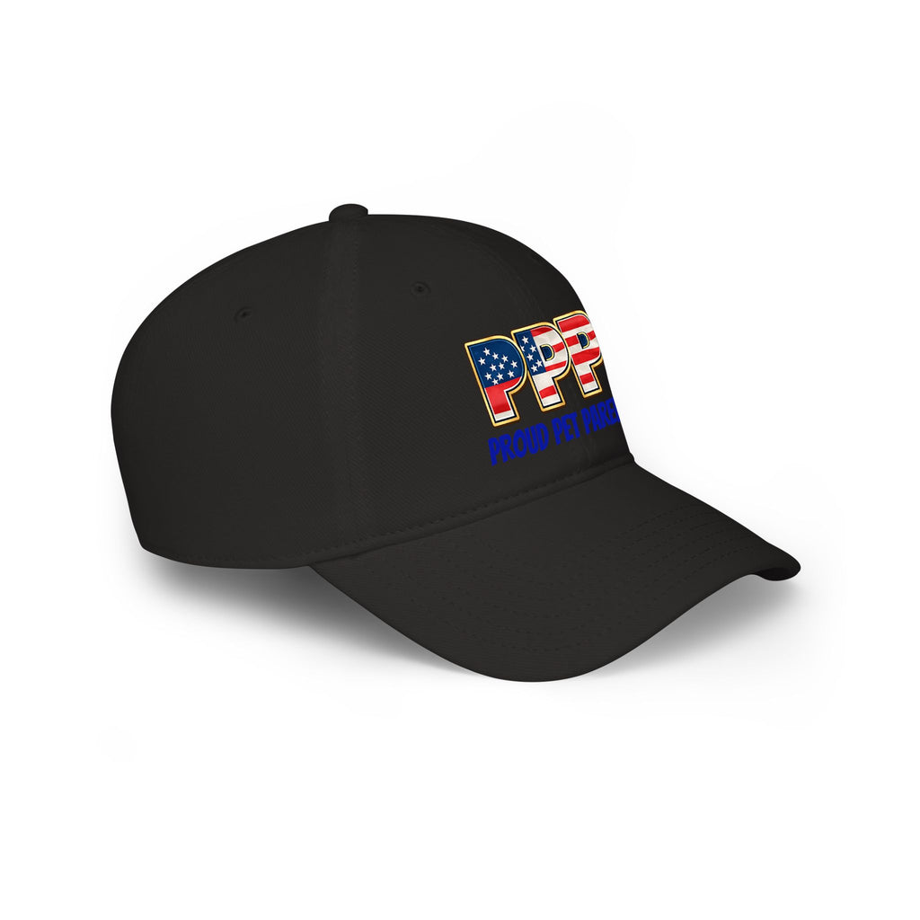 Proud Pet Parent (PPP) American Flag Low-Profile Baseball Cap