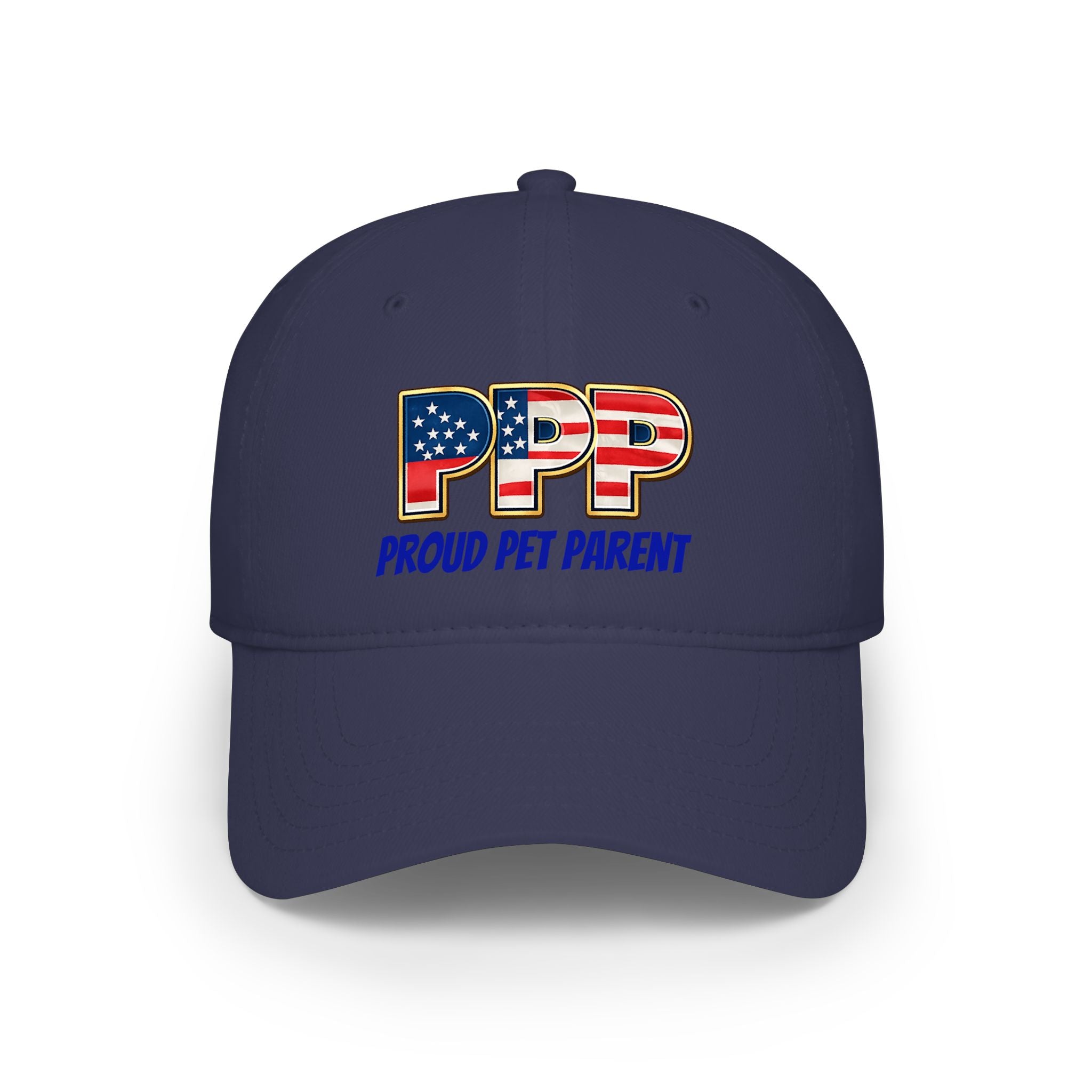 Proud Pet Parent (PPP) American Flag Low-Profile Baseball Cap